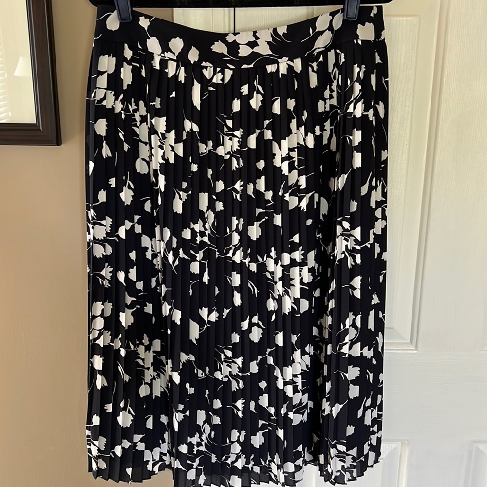 J.Crew Pleated Midi Skirt